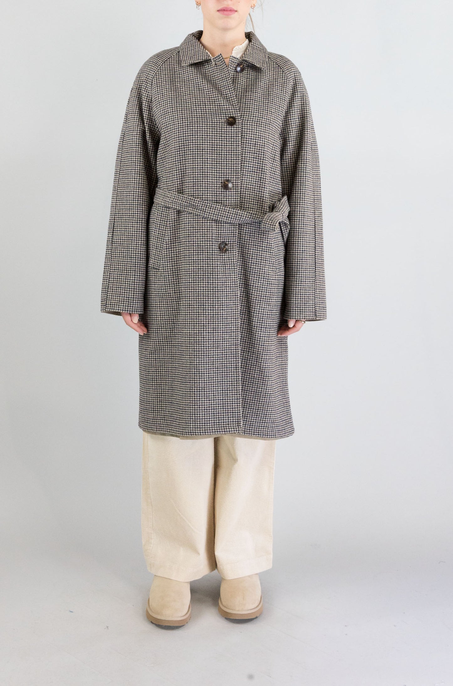 Cappotto Nice Things Beige da Donna wwv054