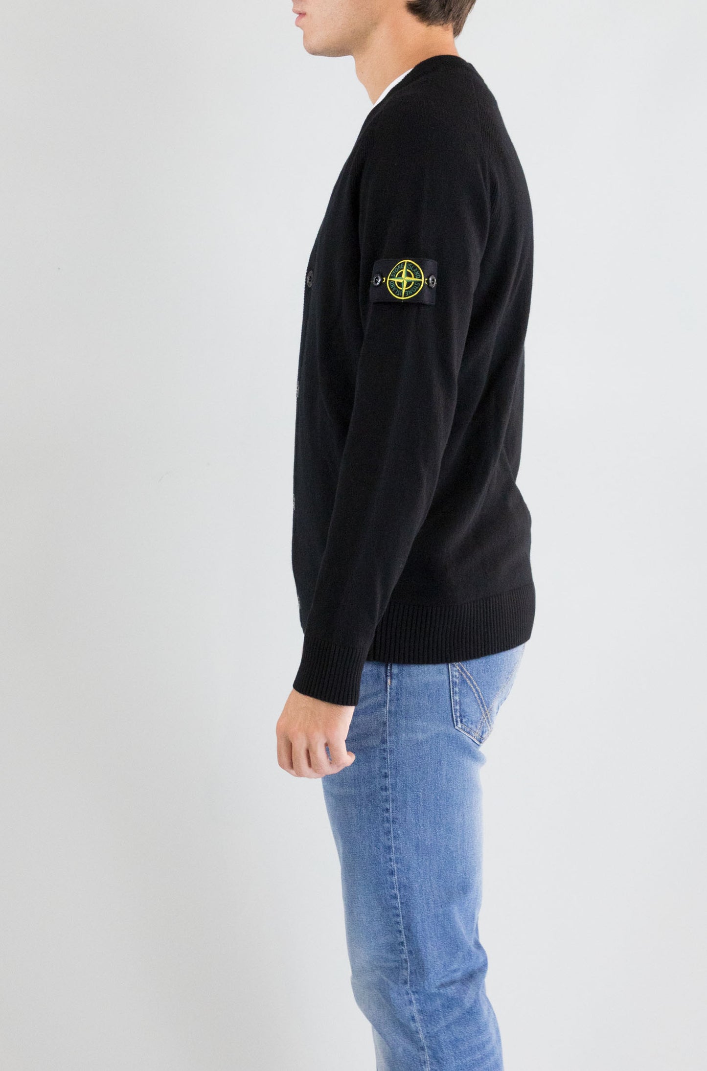 Cardigan Stone Island Voo29 da Uomo K2S155100065S00B4