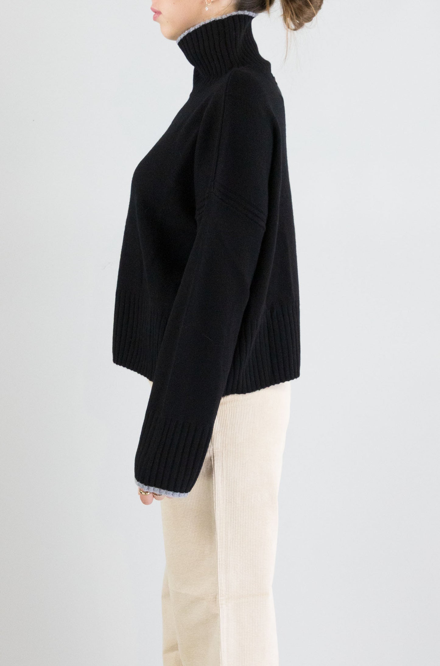 Maglia Pinko Nero da Donna falkland