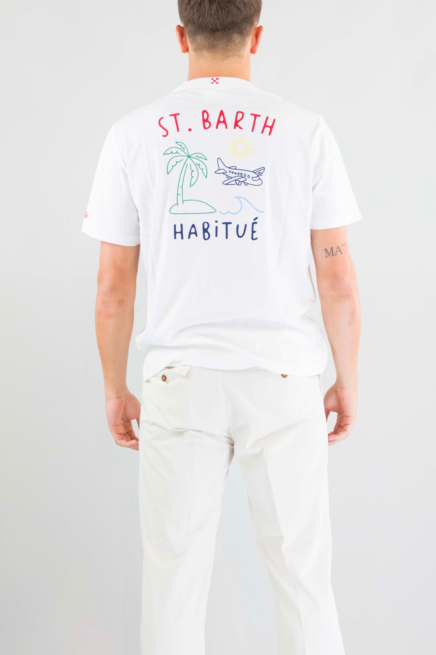 T-Shirt Mc2 Saint Barth 00320 Summer da Uomo portland