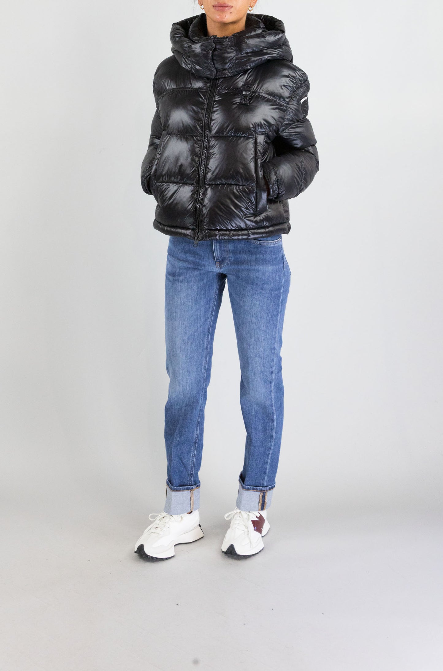 Giubbotto Blauer Nero da Donna 5wbldc02170 006648 gloria