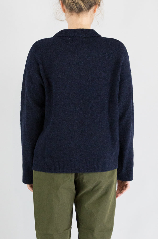 Maglia Nice Things Navy da Donna wkx010