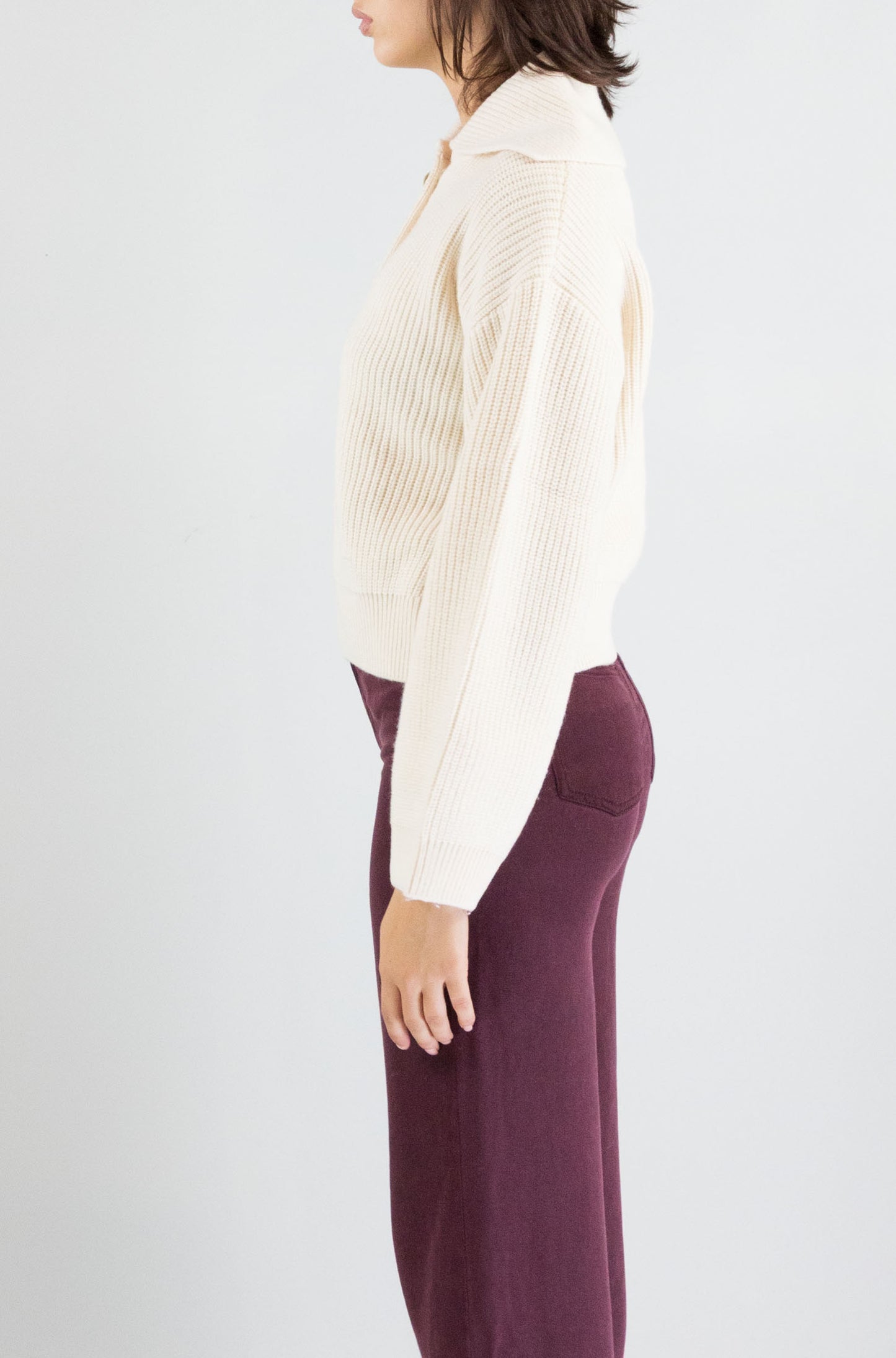 Maglia Des Petits Hauts Creme da Donna domino