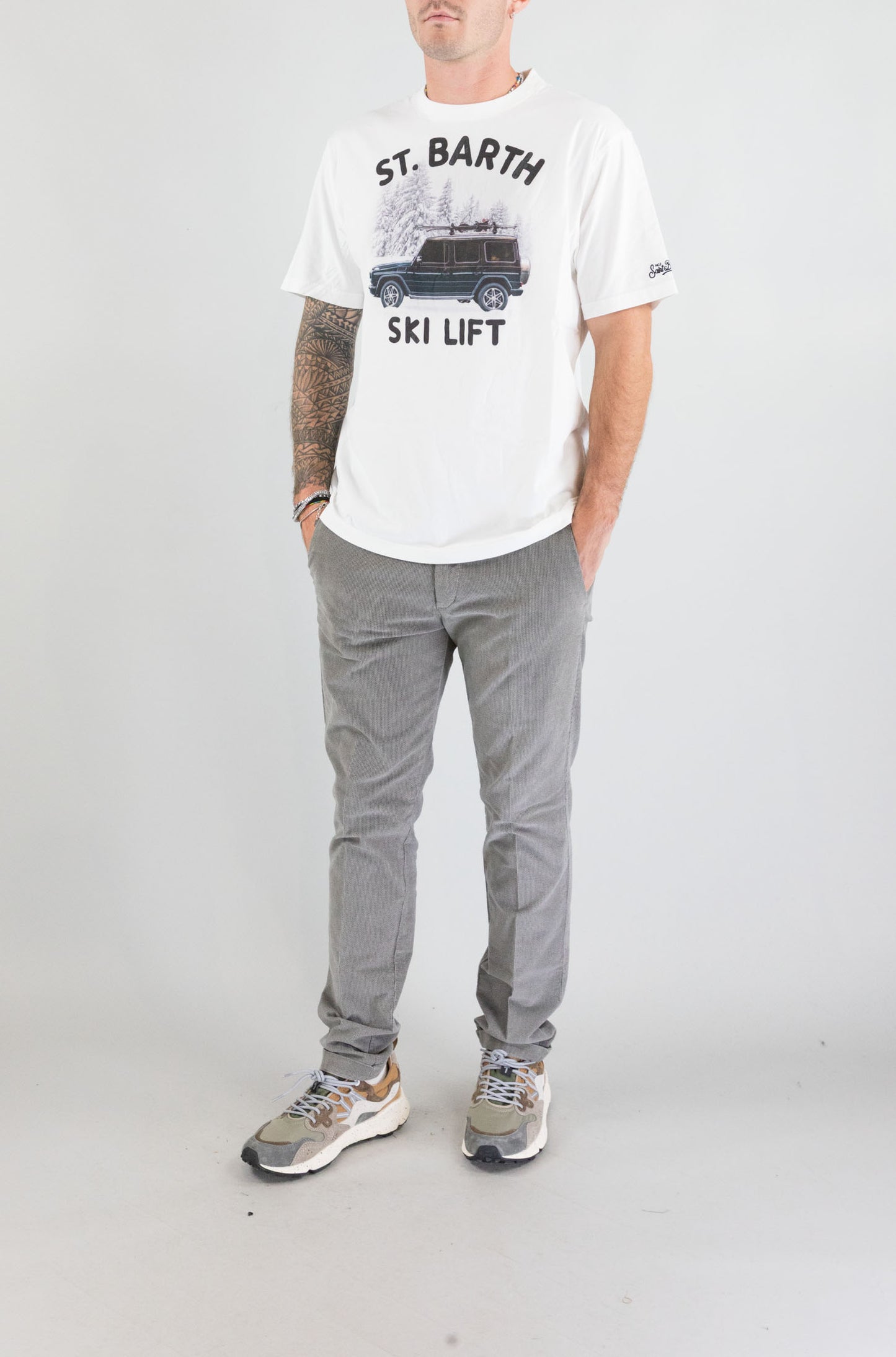 T-Shirt Mc2 Saint Barth 00880i da Uomo arnott warm