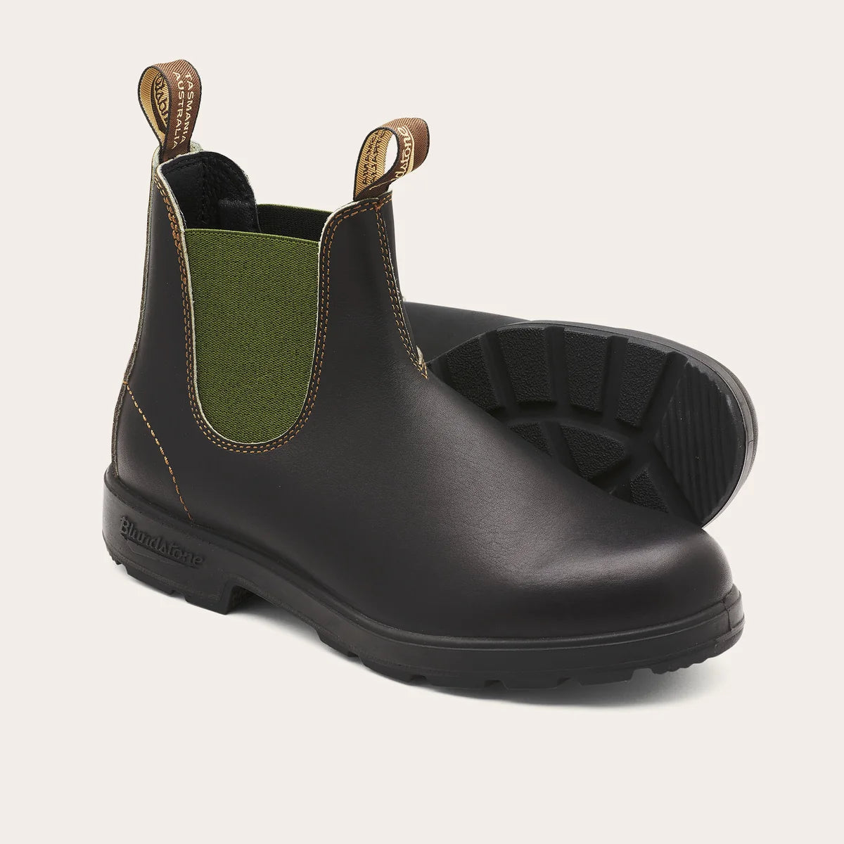 Scarpa Blundstone Stout Brown Leather da Uomo 519
