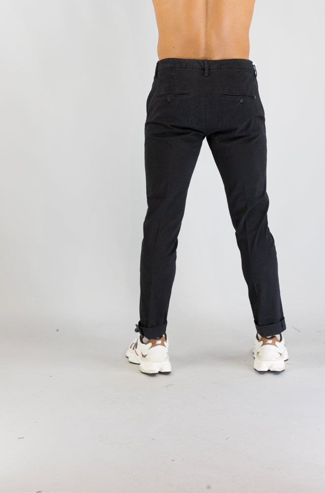 Pantalone Dondup Black da Uomo up235 gse043u ptd gaubert