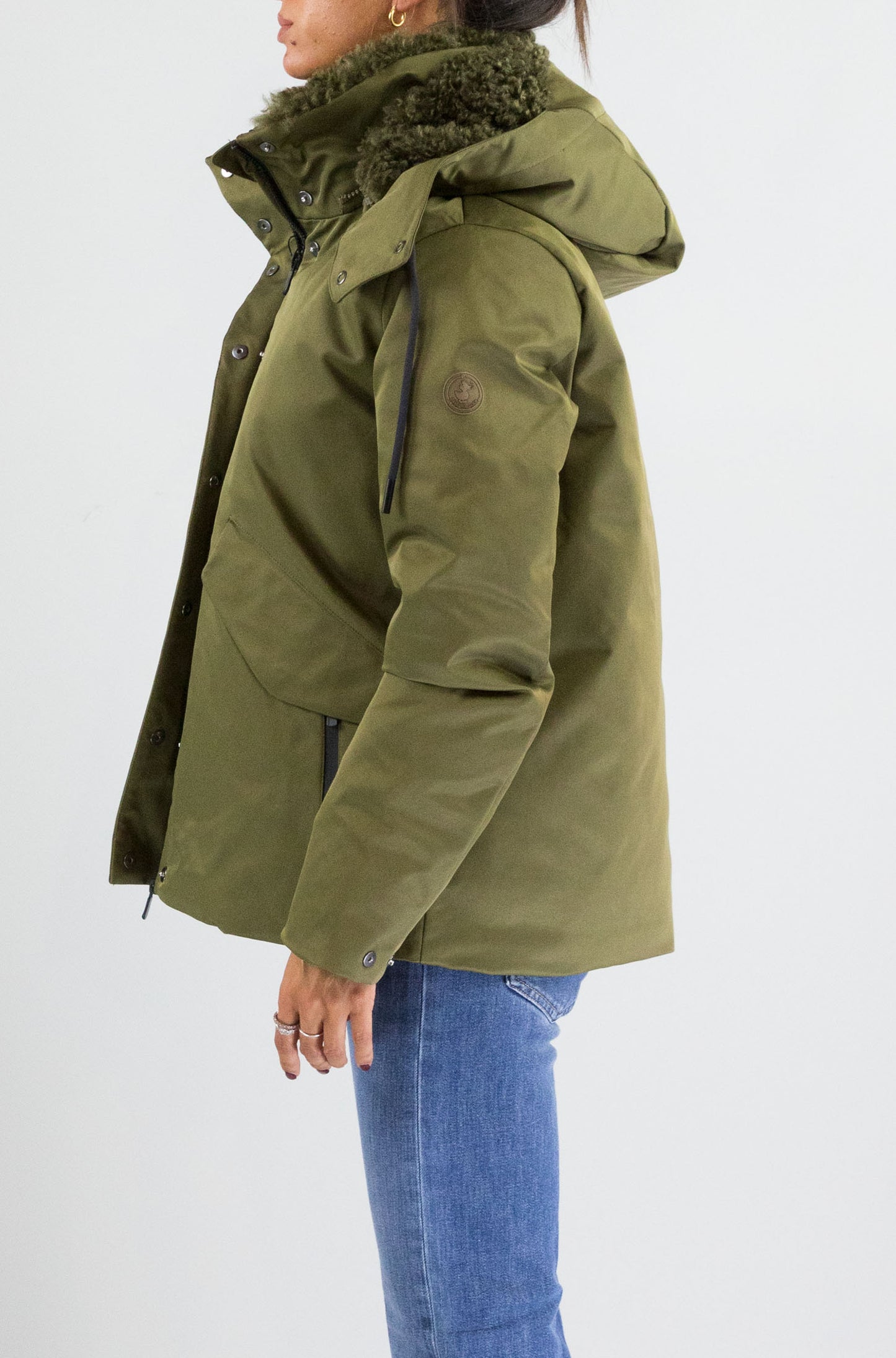 Giubbotto Save The Duck Bark Green da Donna d32428w will 21 kara