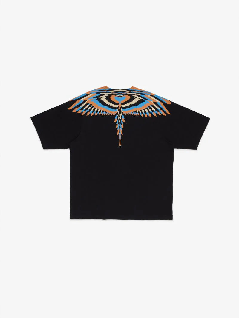 T-Shirt Marcelo Burlon Nero da Uomo CMAA054F23JER0011033