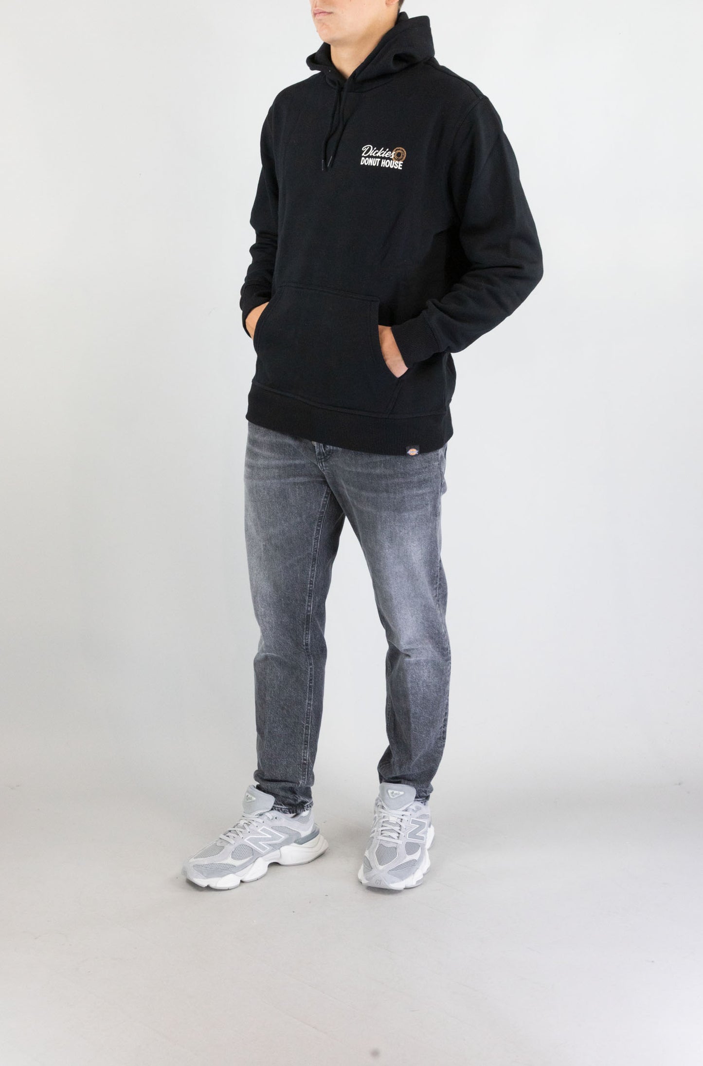 Felpa Dickies Black da Uomo dk0a88at