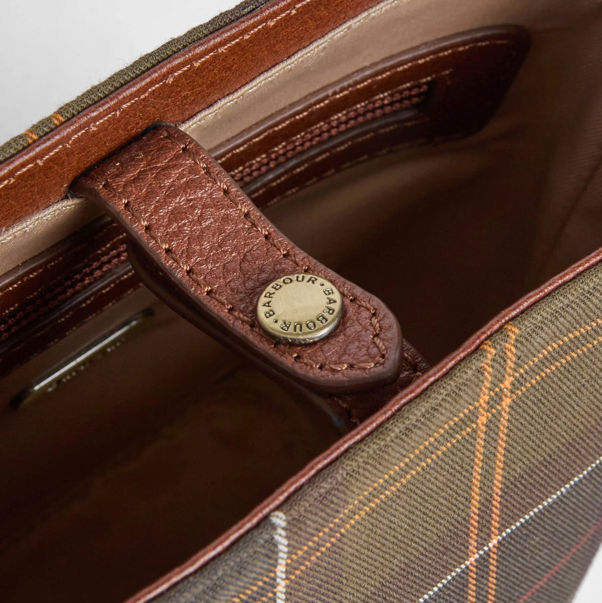 Borsa Barbour Tn11 da Donna lba0560 cedar mini tartanbucket