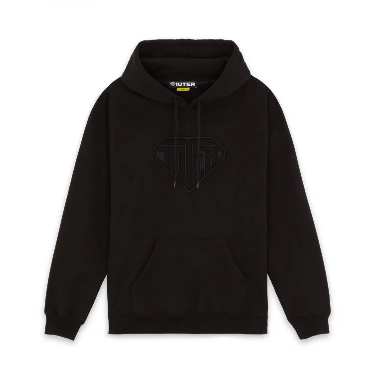 Felpa Iuter Black da Uomo LOGO HODIE