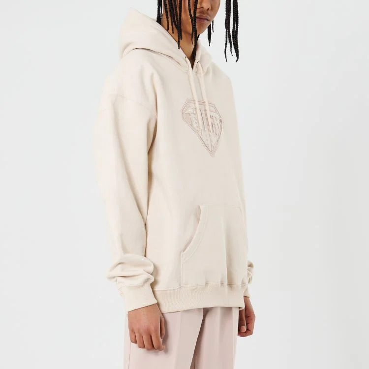 Felpa Iuter Cream da Uomo LOGO HODIE