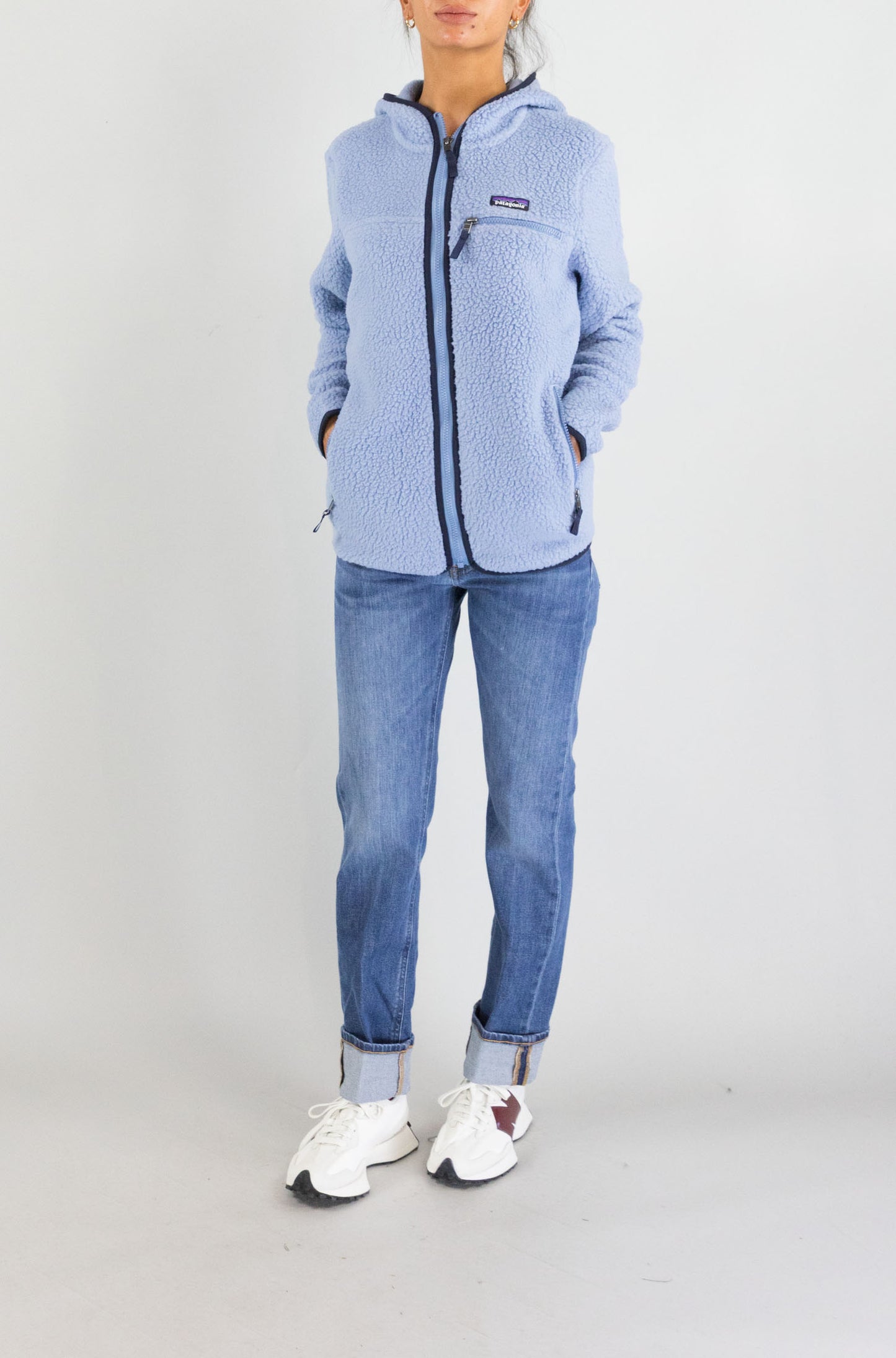 Felpa Patagonia Bnlb da Donna 22806 retro pile hoody