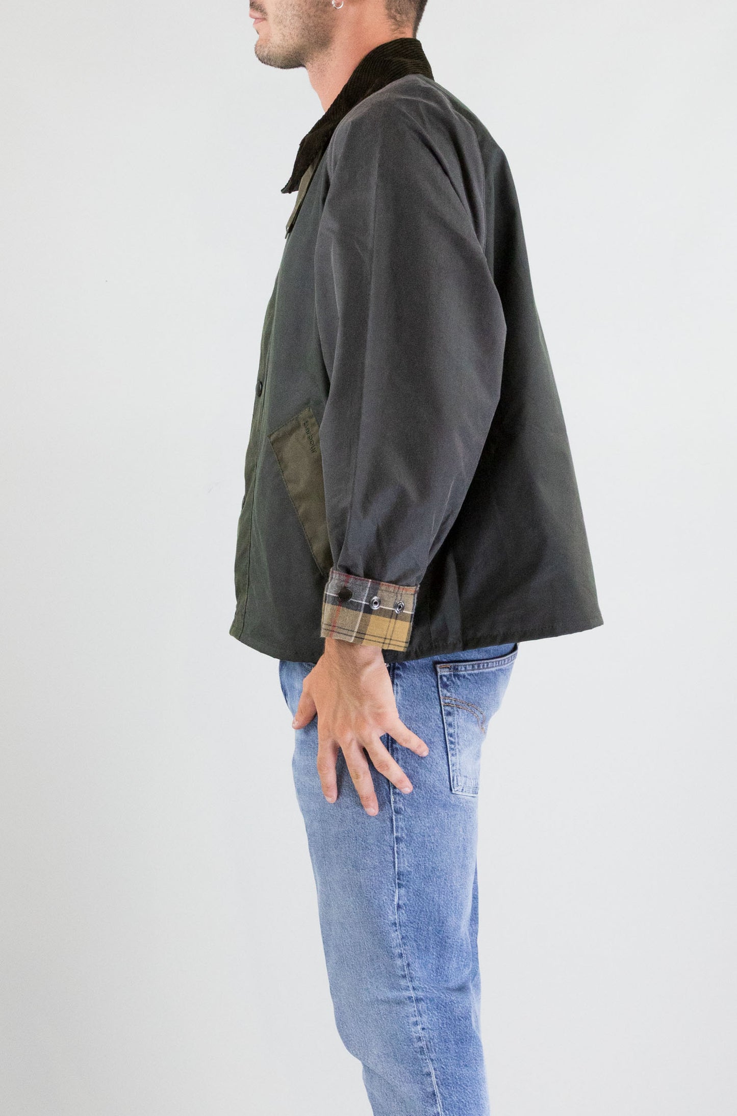 Giubbotto Barbour Sg51 da Uomo mwx2499 patchwork transport