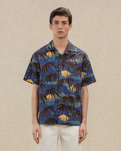 Camicia Drole De Monsieur Navy da Uomo sh228co280