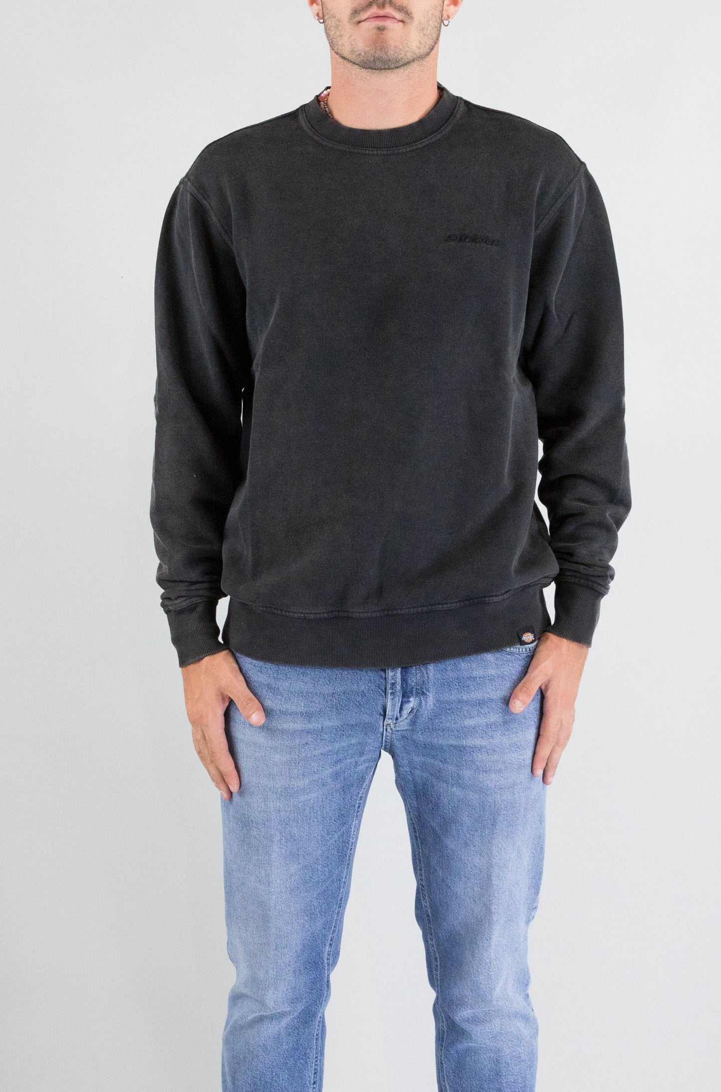 Felpa Dickies Black da Uomo dk0a864hblk1