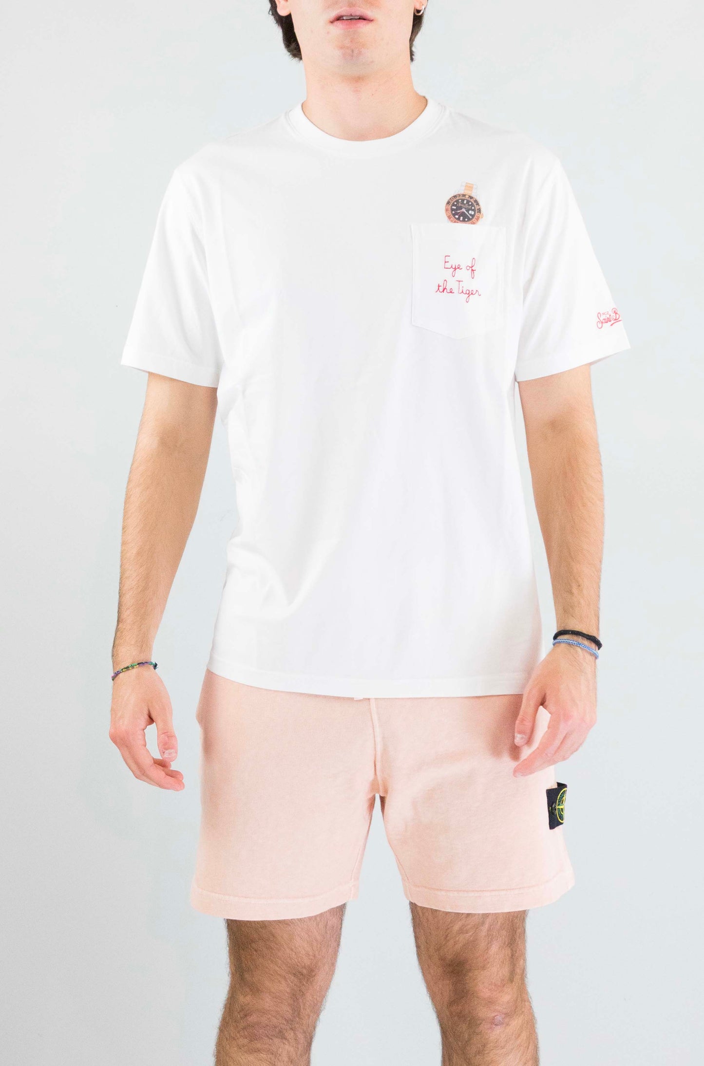 T-Shirt Mc2 Saint Barth Eye Tiger da Uomo austin