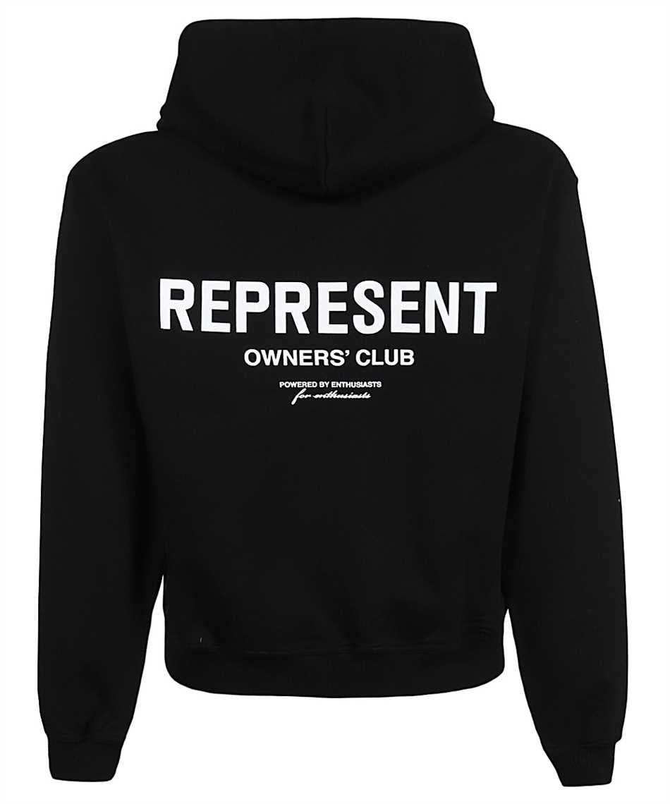 Felpa Represent Black da Uomo MH4039-01