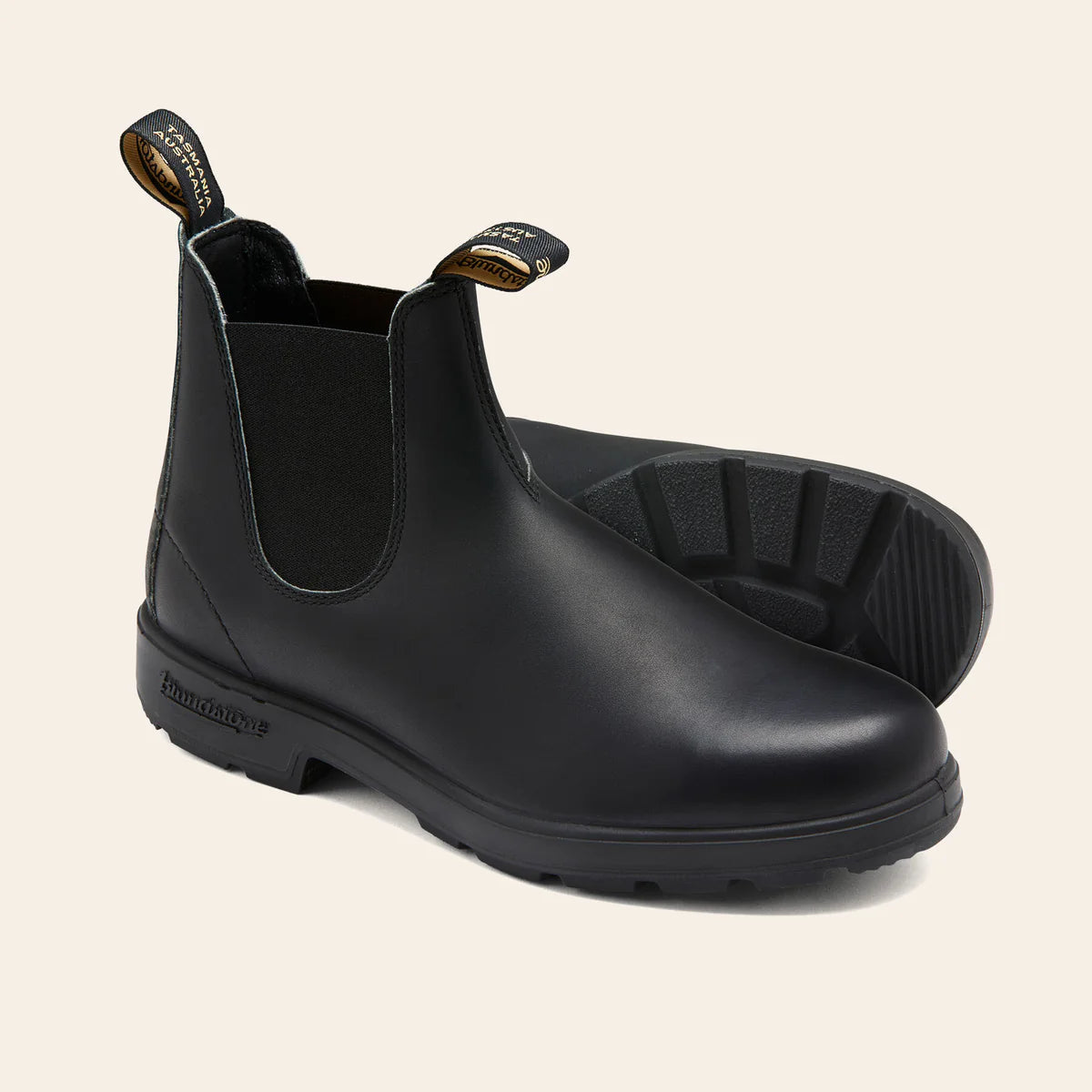 Scarpa Blundstone Black Leather da Uomo 510