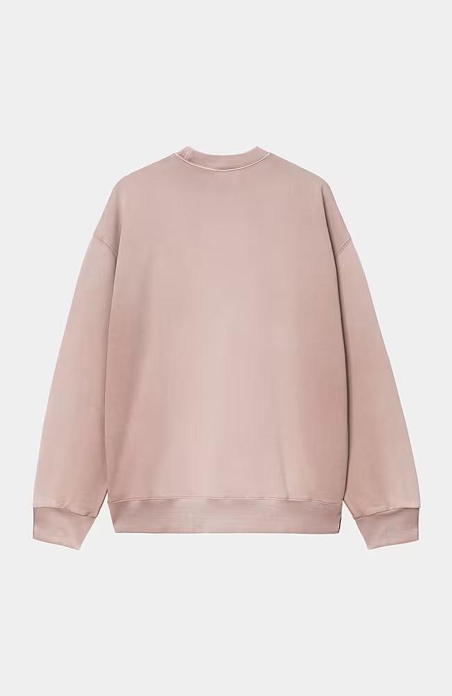 Felpa Carhartt Wip Daphne Chalk Wash da Uomo i035186