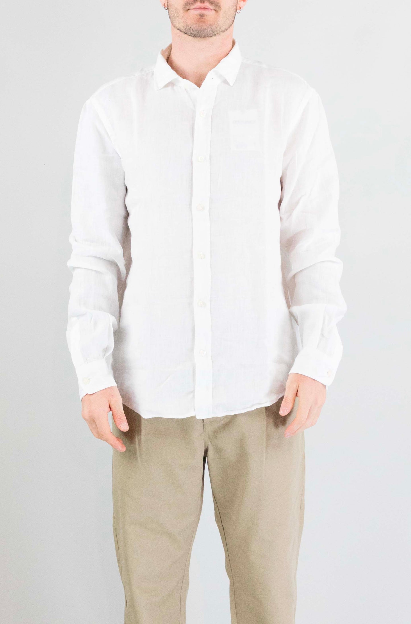 Camicia Roy Roger’S White da Uomo rru431p4220569 c0048
