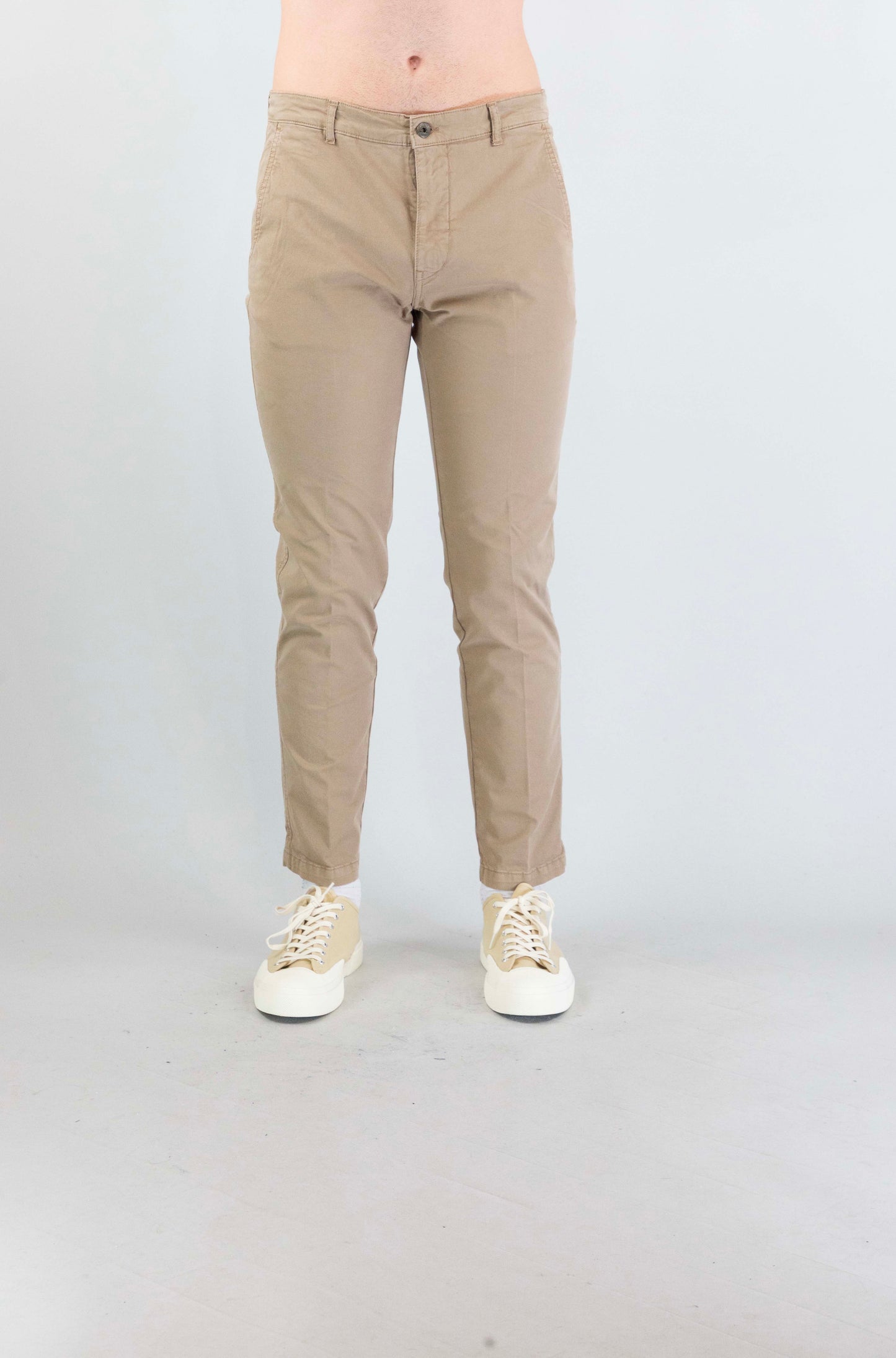 Pantalone Roy Roger’S Beige da Uomo rru90319c9250112 c0005 gab elast