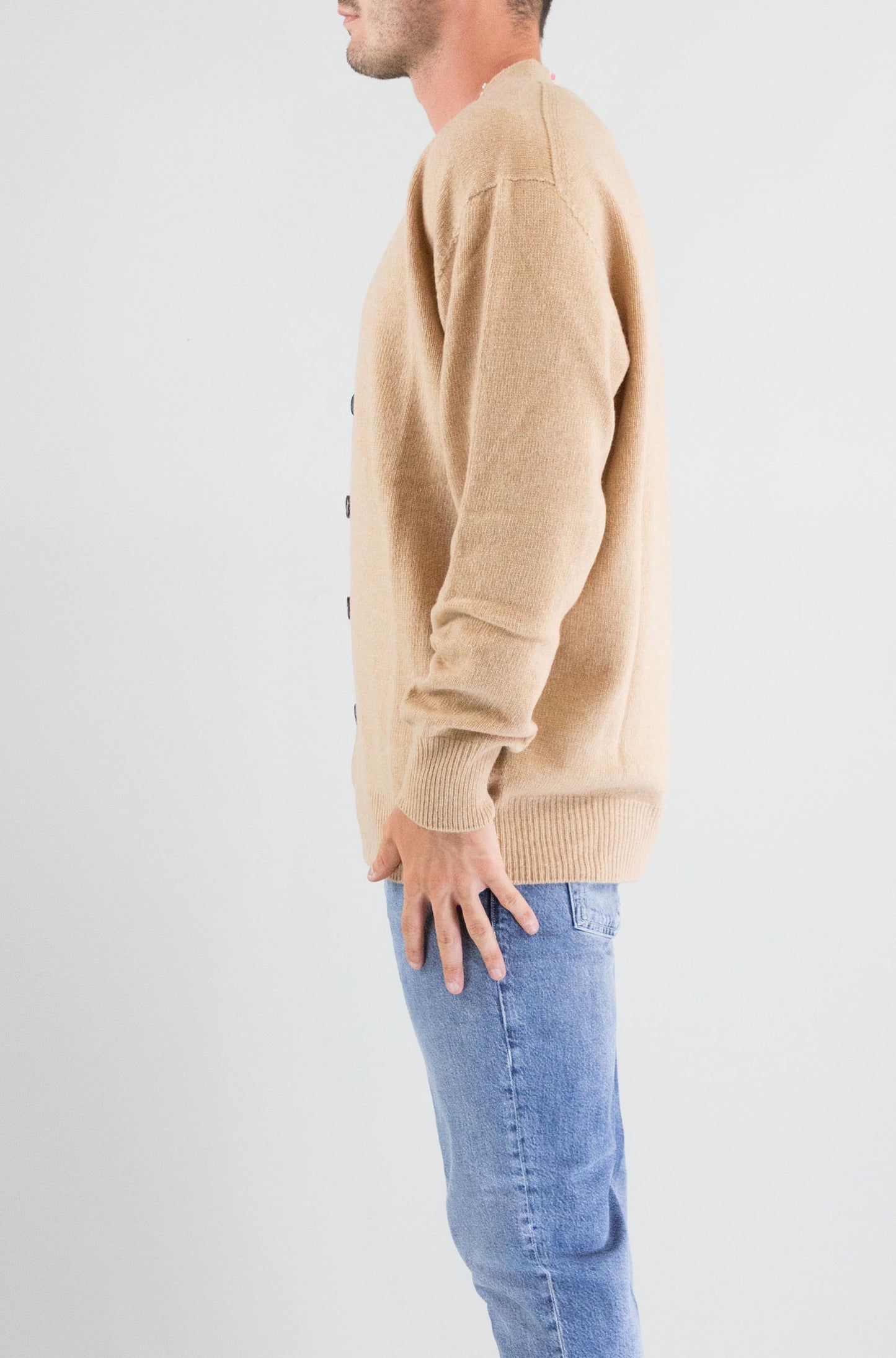 Maglia Amaranto Beige da Uomo b9f0117