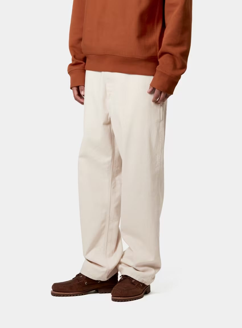 Pantalone Carhartt Wip Natural Rinsed da Uomo i034801