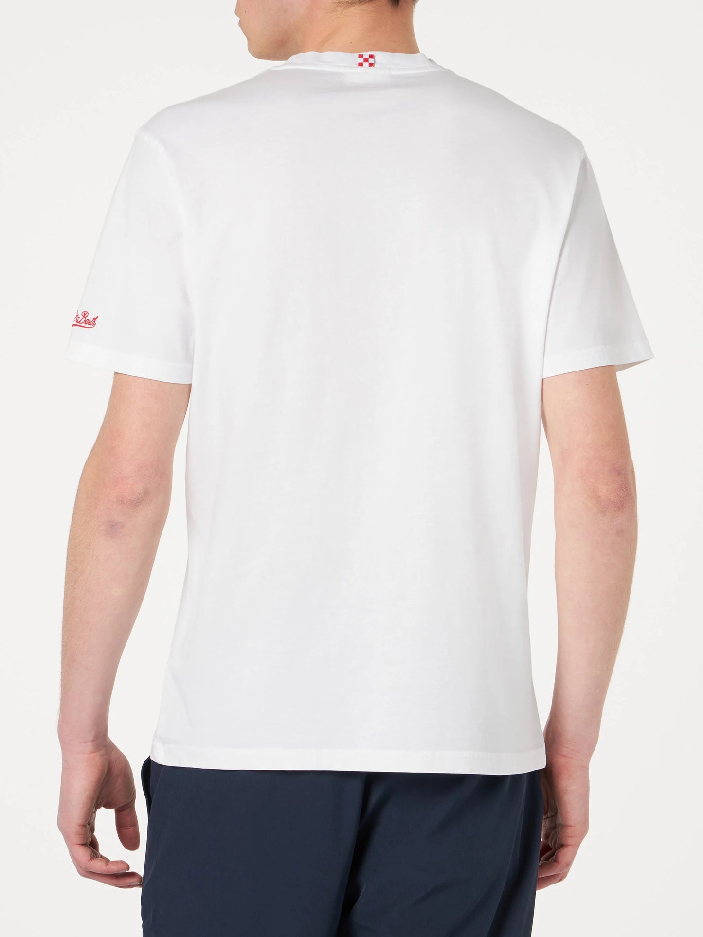 T-Shirt Mc2 Saint Barth St Barth Habitue da Uomo portofino