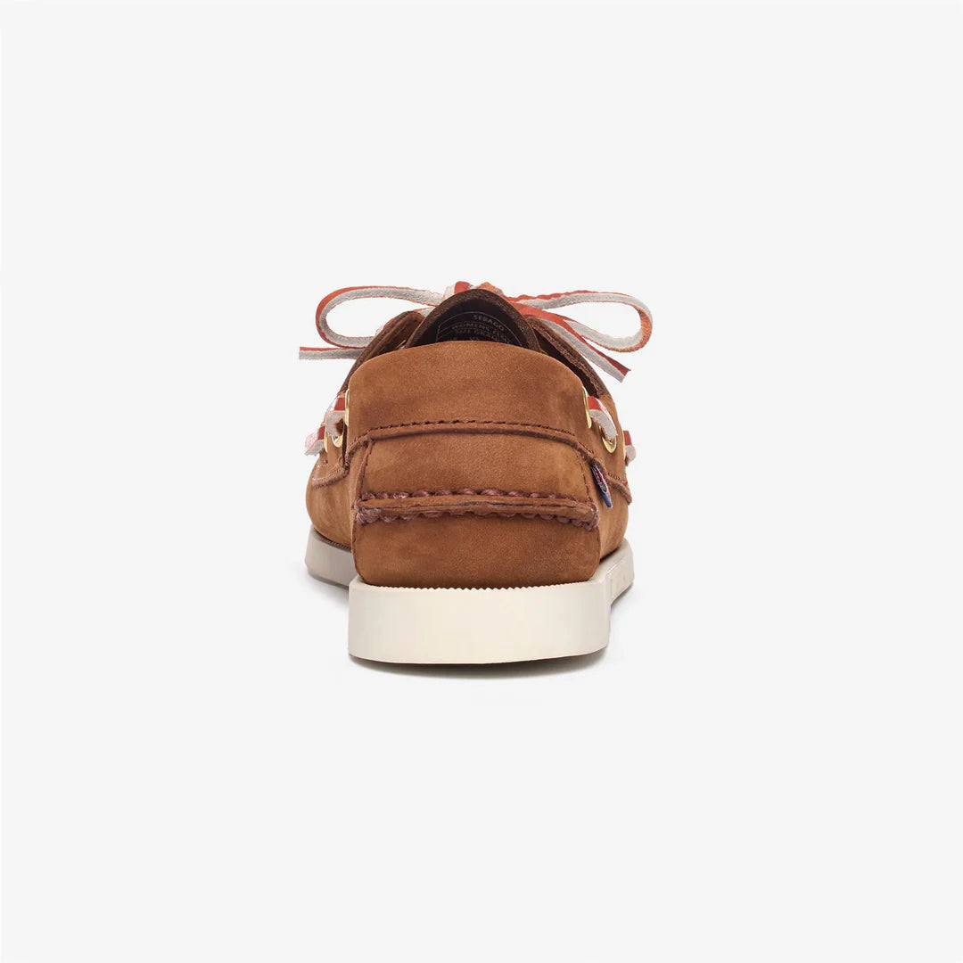 Scarpa Sebago Ac0 Brown Dk Yellow da Donna 74121sw portland nubuck