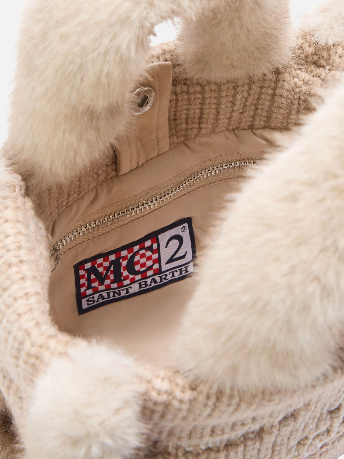 Borsa Mc2 Saint Barth Fur 11 da Donna v shearlin rib