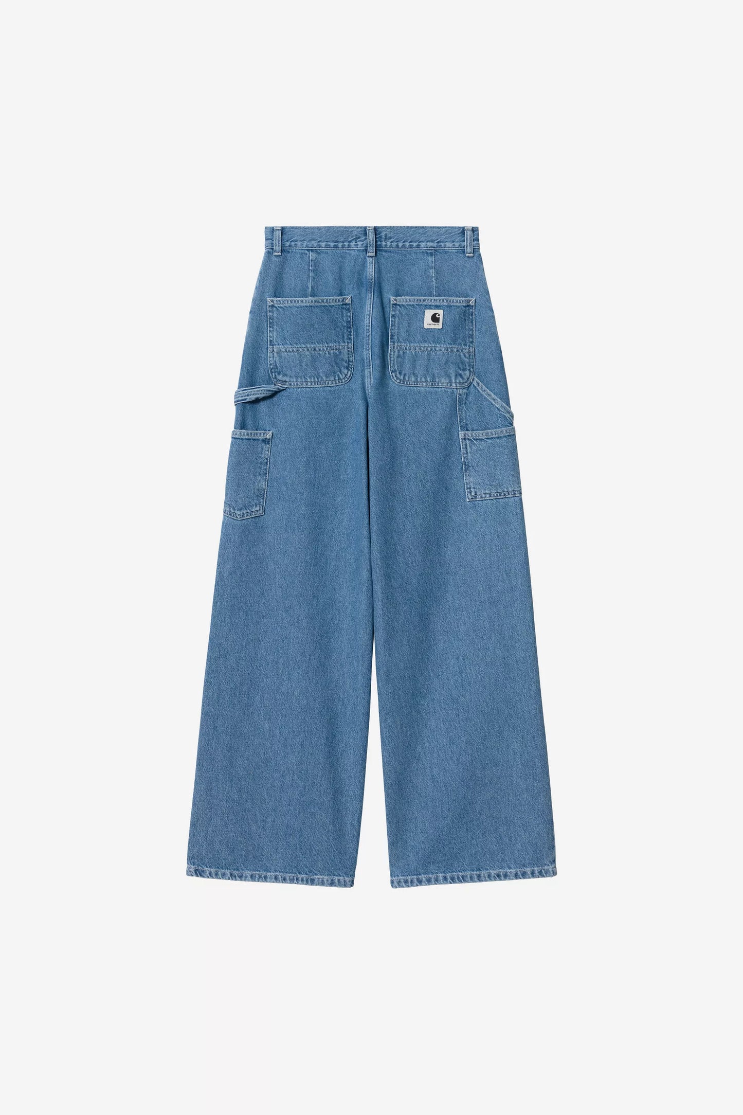 Jeans Carhartt Wip Blue Heavy Stone Washed da Donna i036599 jens