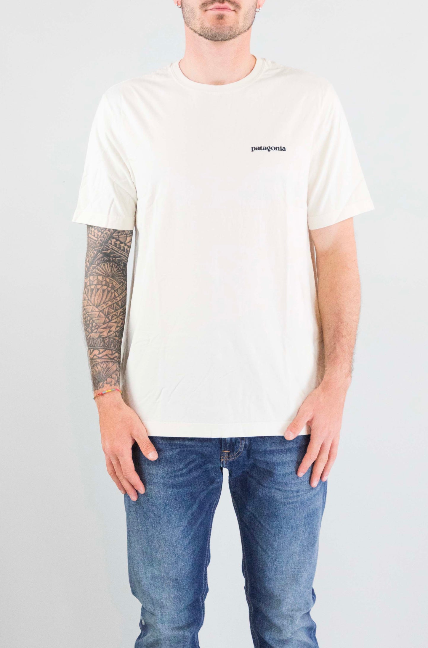 T-Shirt Patagonia Udnl da Uomo 37882 ms p6 logo