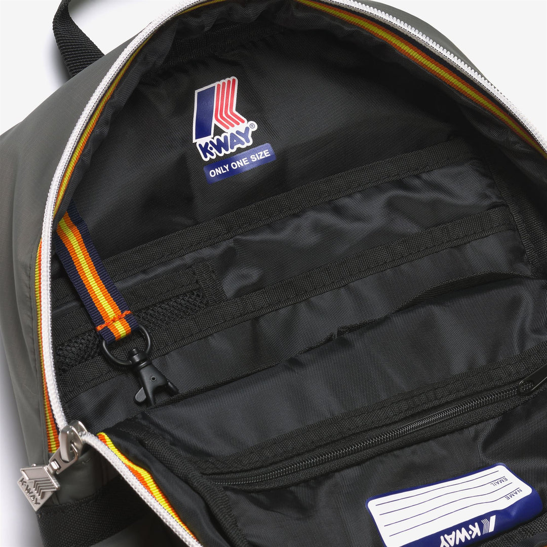 Zaino Kway Green Blackish da Uomo k2116r laon