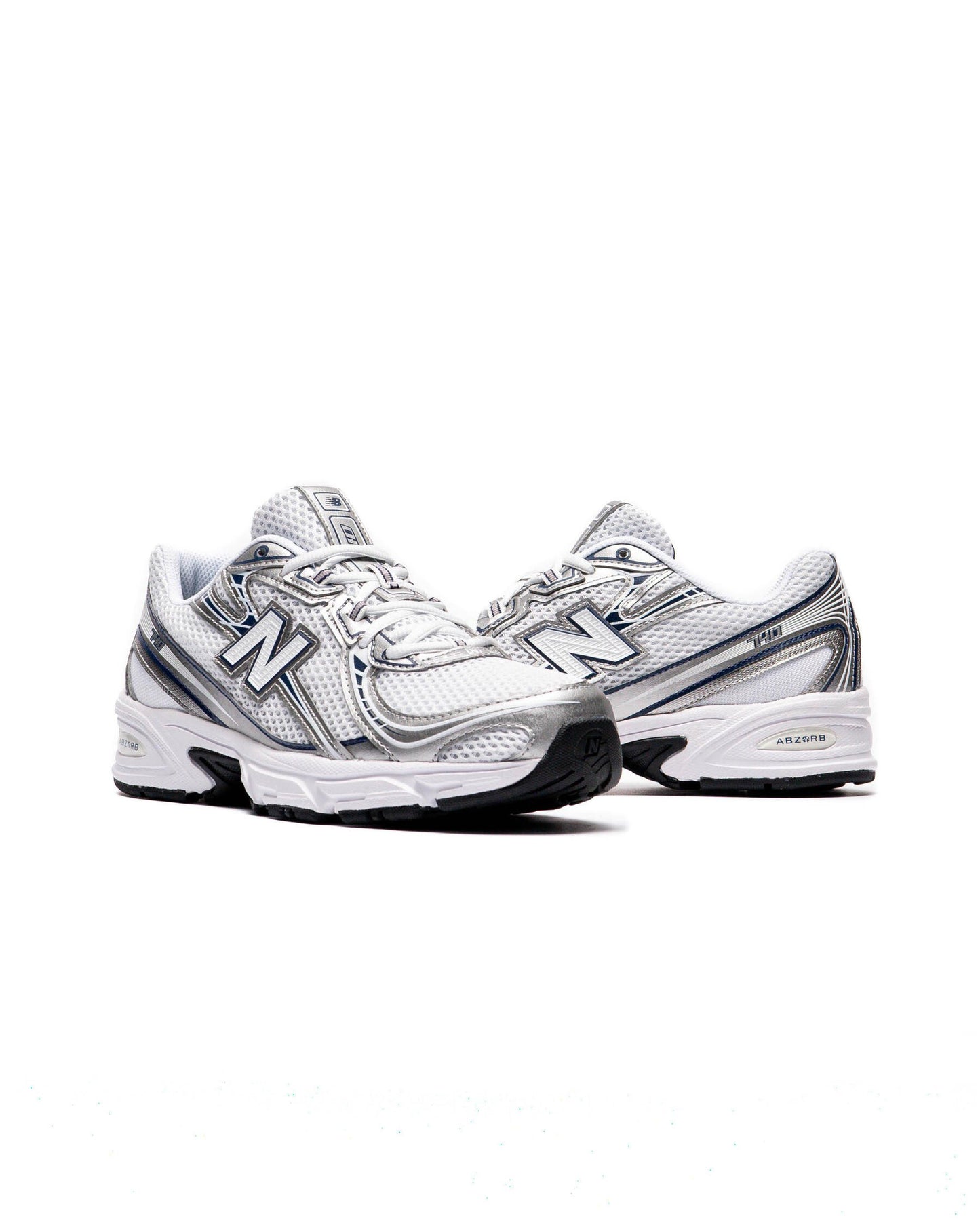 Scarpa New Balance White Silver Navy da Uomo u740wn2