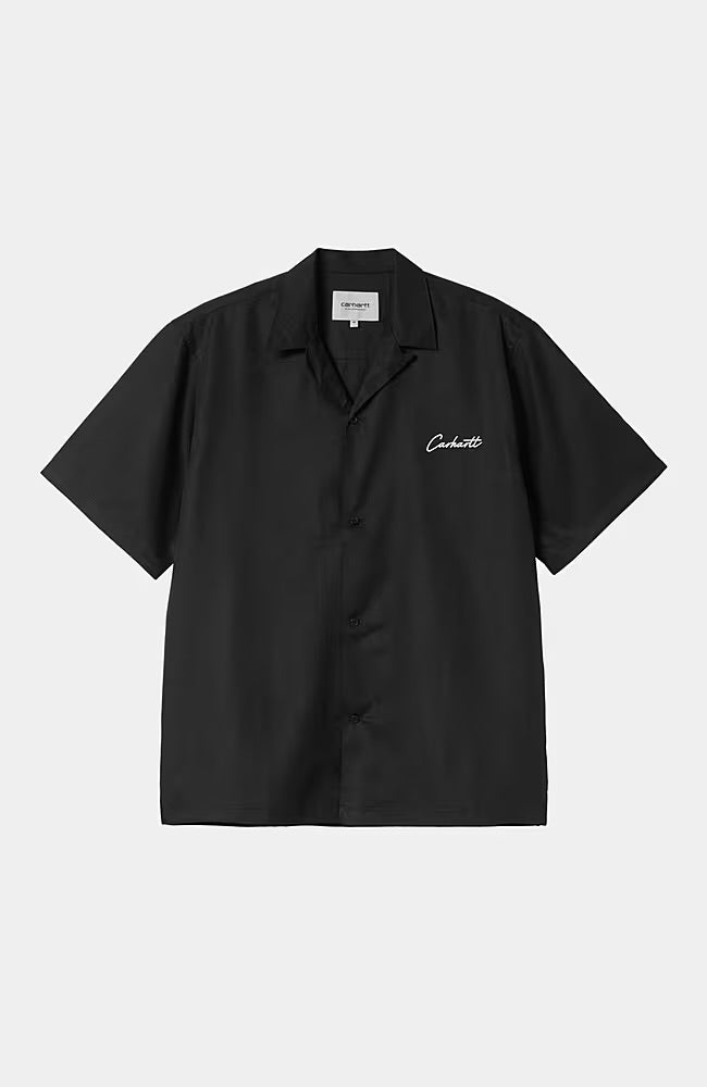 Camicia Carhartt Wip Black White da Uomo i031465