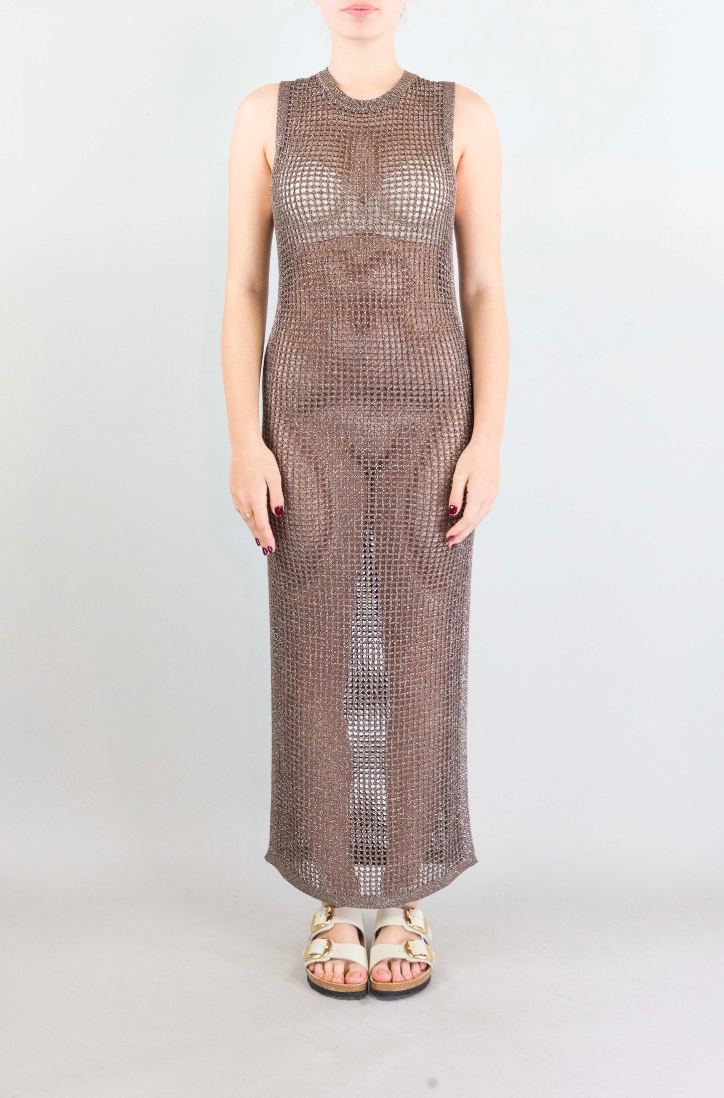 Abito Mc2 Saint Barth 09459 Mesh Lurex da Donna eileen