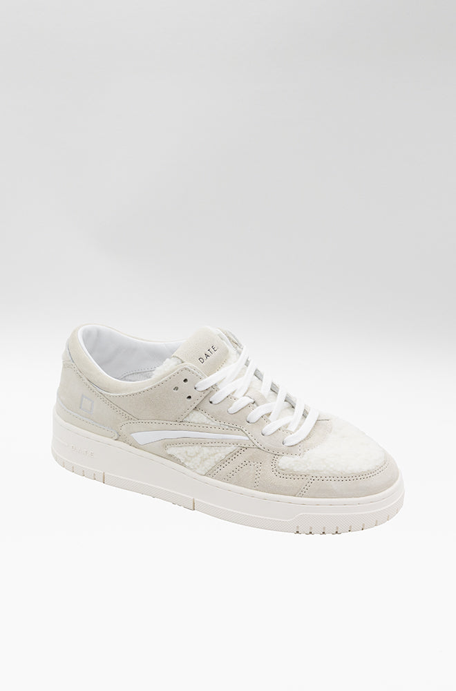 Scarpa Date White da Donna torneo teddy