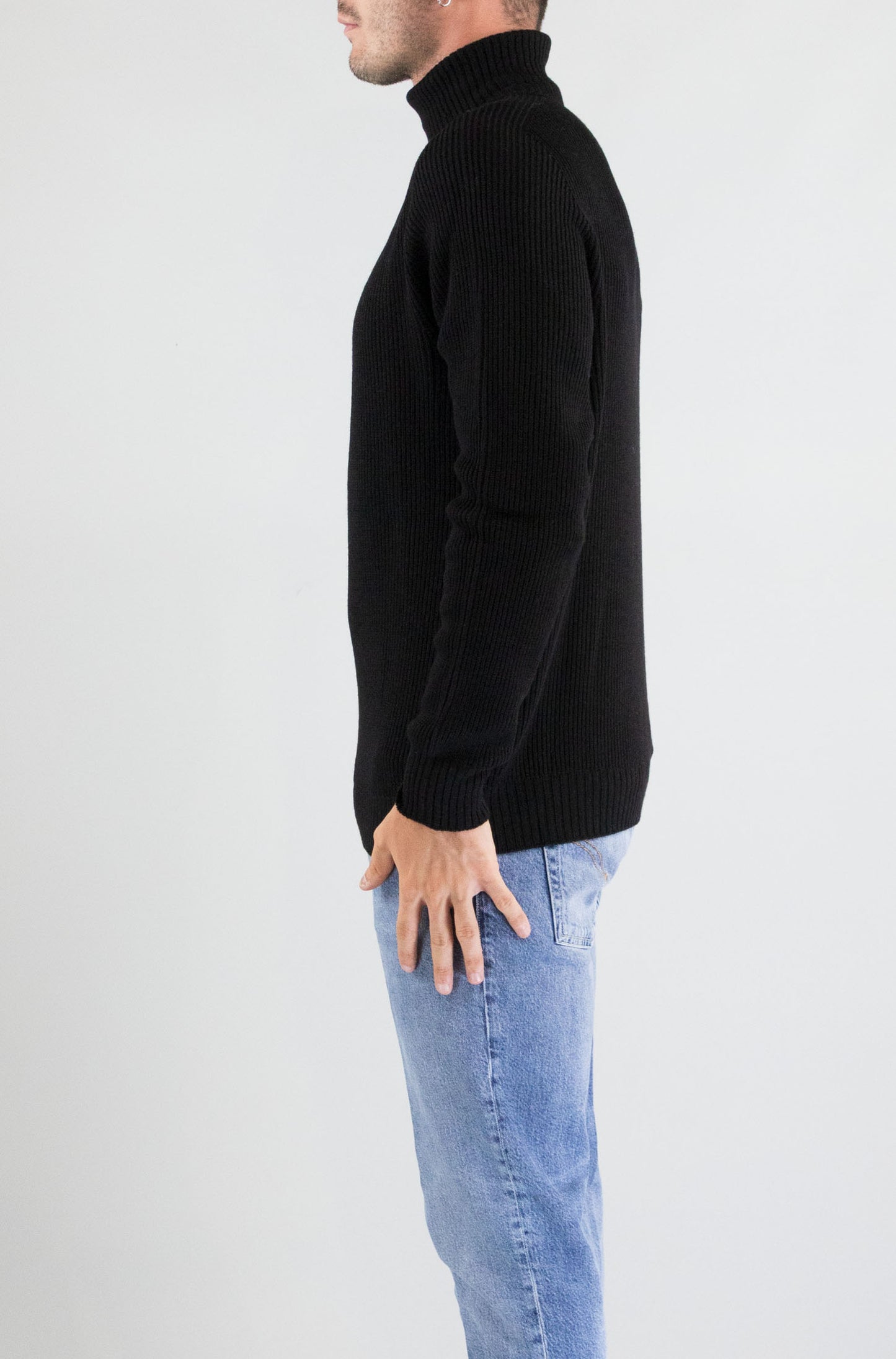 Maglia Amaranto Nero da Uomo b9f0043
