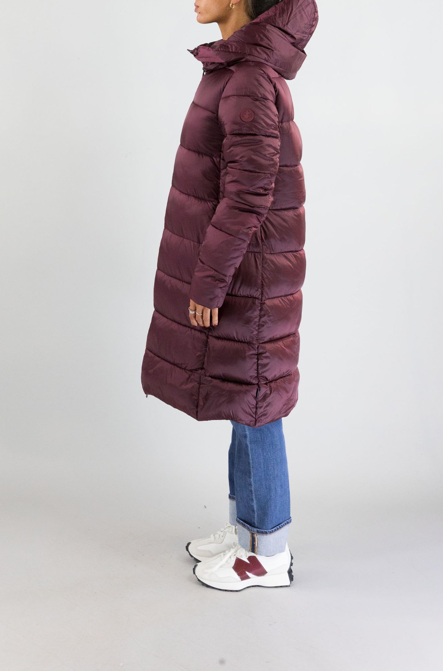 Giubbotto Save The Duck Wine Red da Donna d40279w iris21 lysa