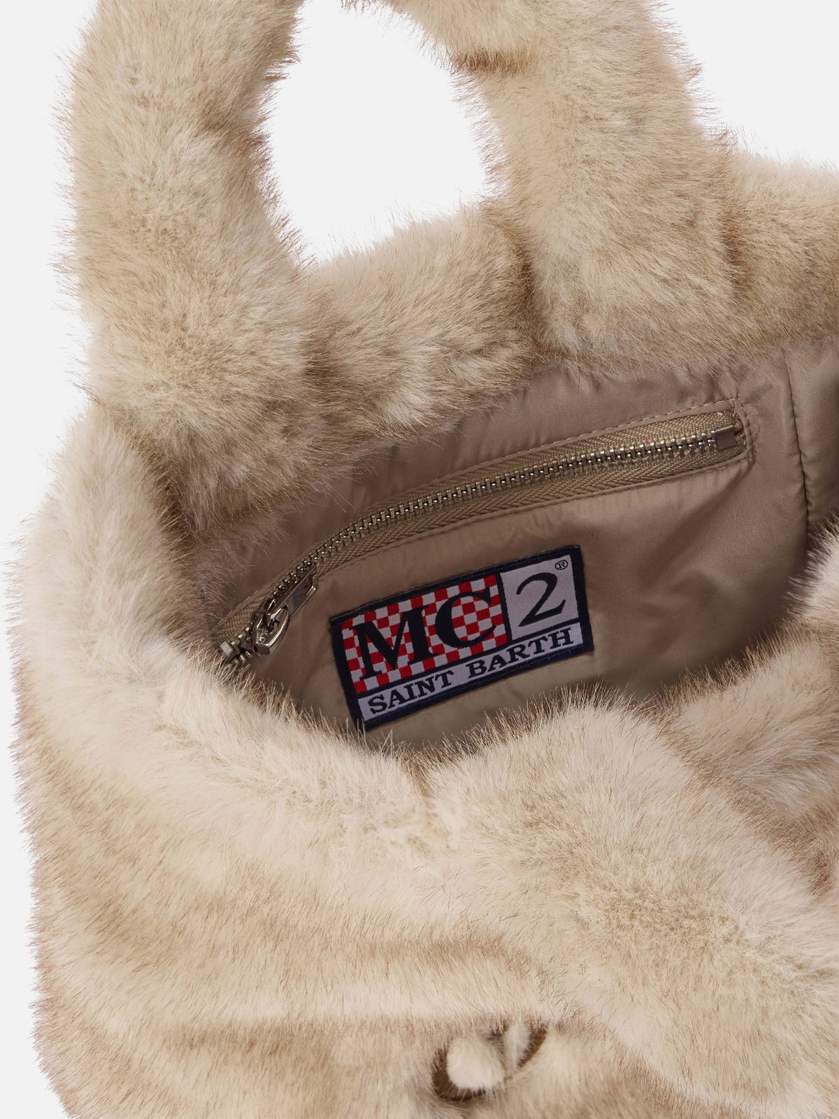 Borsa Mc2 Saint Barth 12m18 da Donna vanity mini soft fur