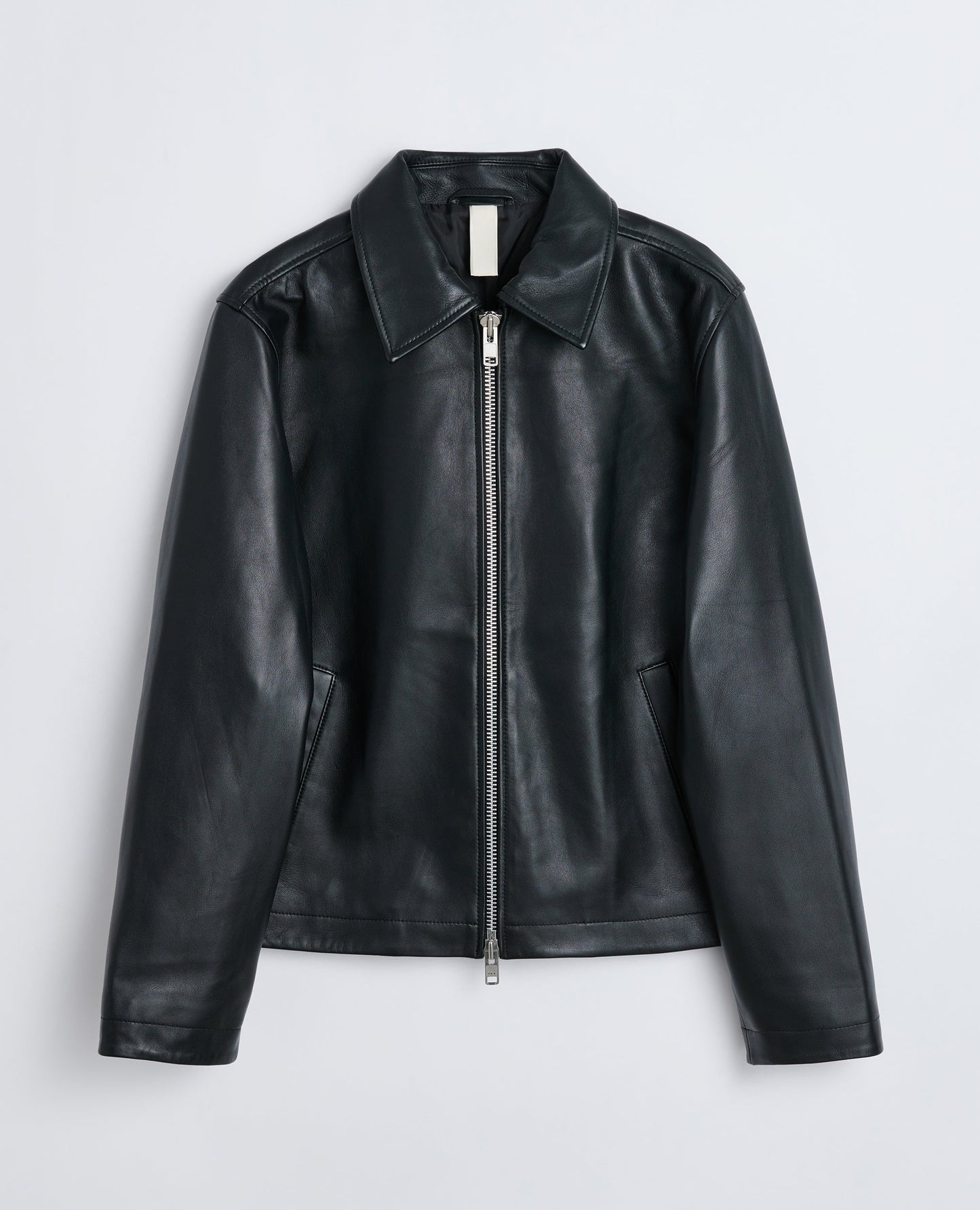 Giubbotto Sunflower Black da Uomo 6027 short leather jacket