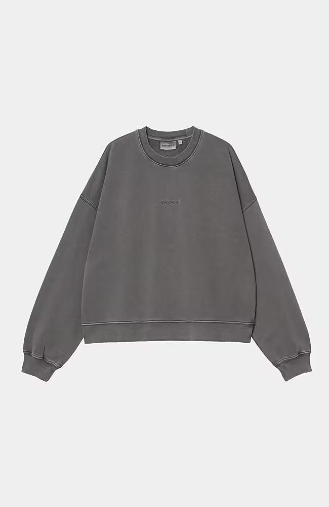 Felpa Carhartt Wip Black da Donna i034511