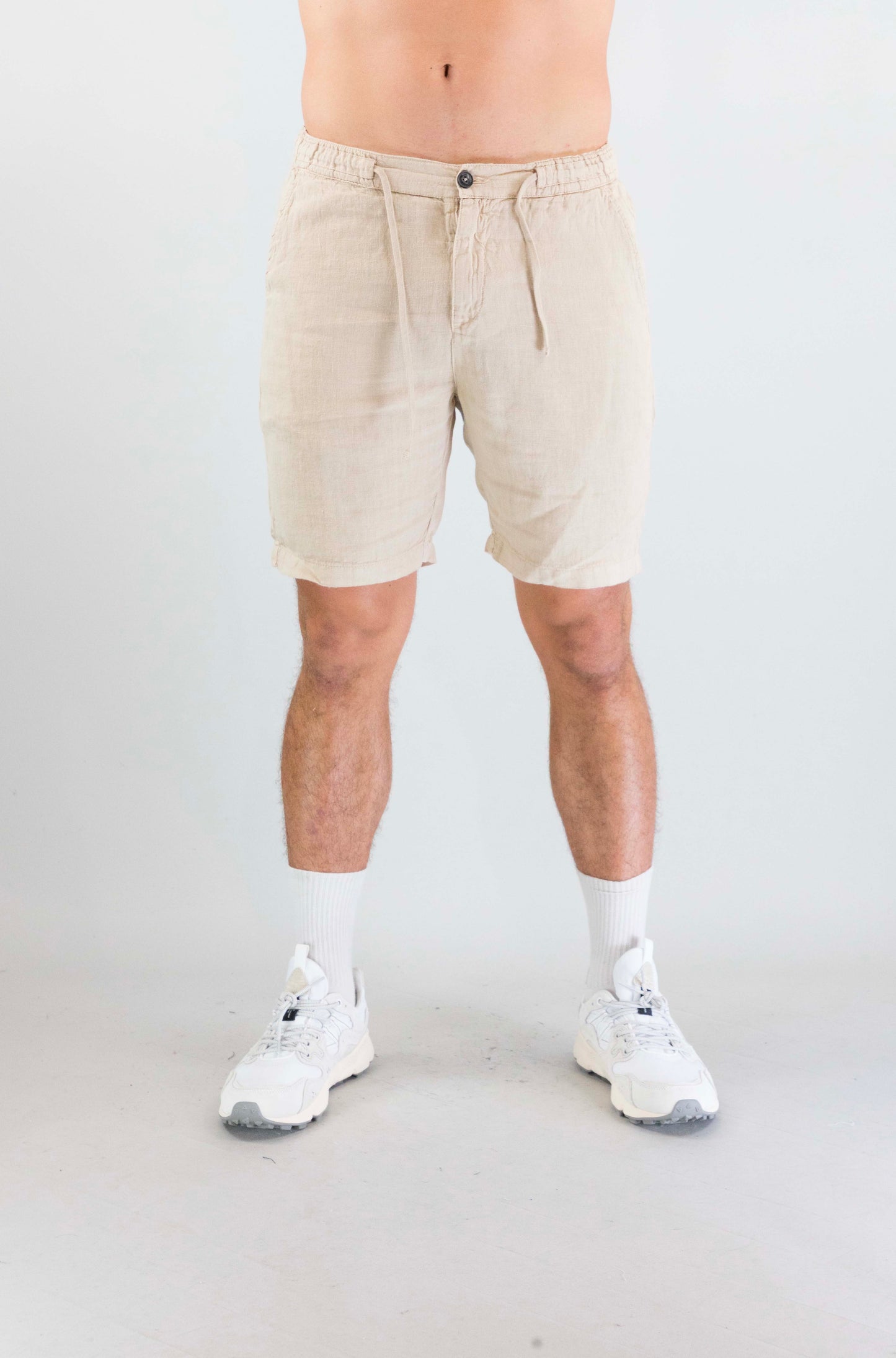 Pantalone Roy Roger’S Heavy Linen Dyed Sand da Uomo rru90302p4230569