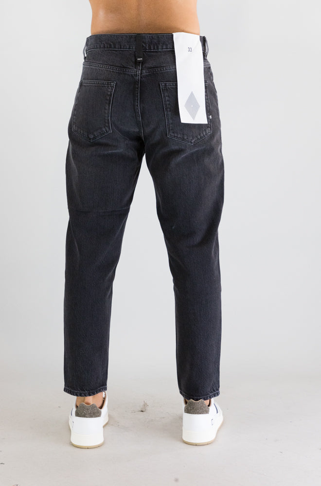 Jeans Amish Black Used da Uomo amu001n0941788 c0998bjeremiah