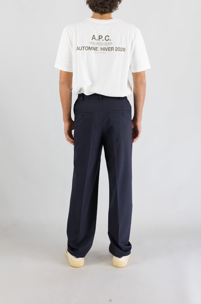 Pantalone Apc Dark Navy da Uomo psnf h08024 dylan