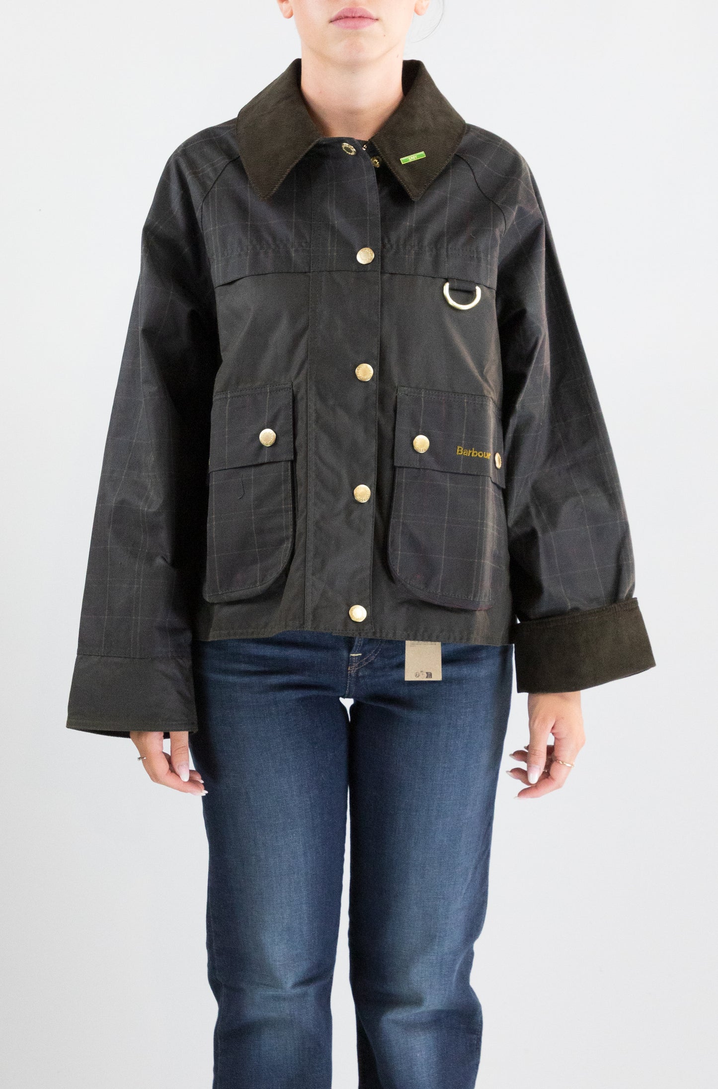 Giubbotto Barbour Ol71 da Donna lwx1584 tartan spey wax