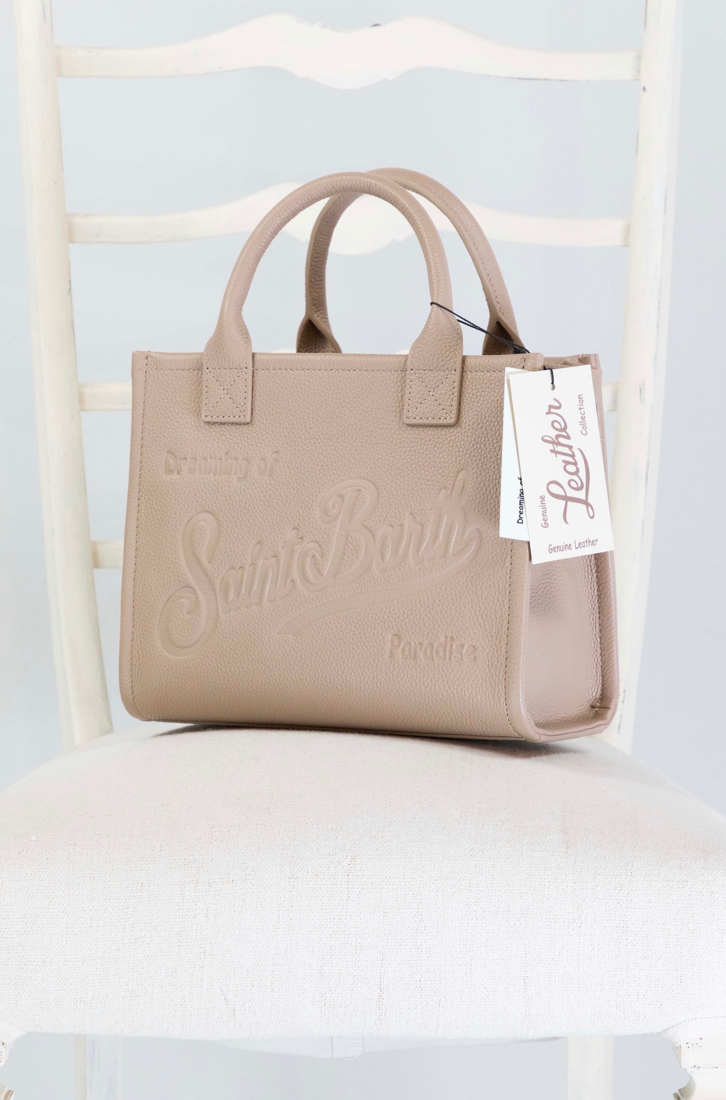 Borsa Mc2 Saint Barth Grain Leather da Donna vanity bag midi