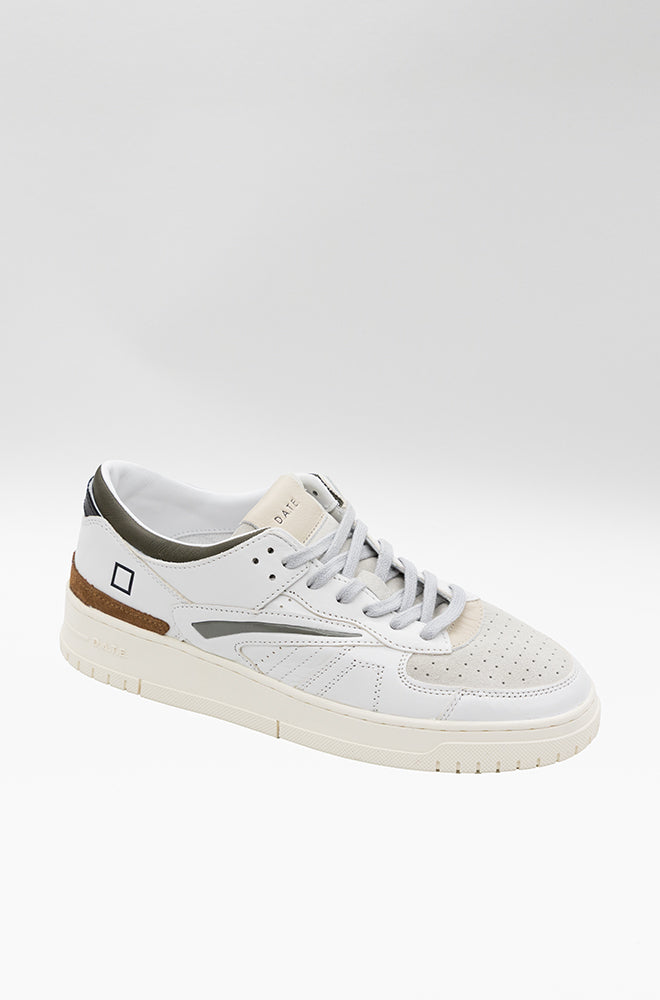 Scarpa Date White Army da Uomo torneo colored