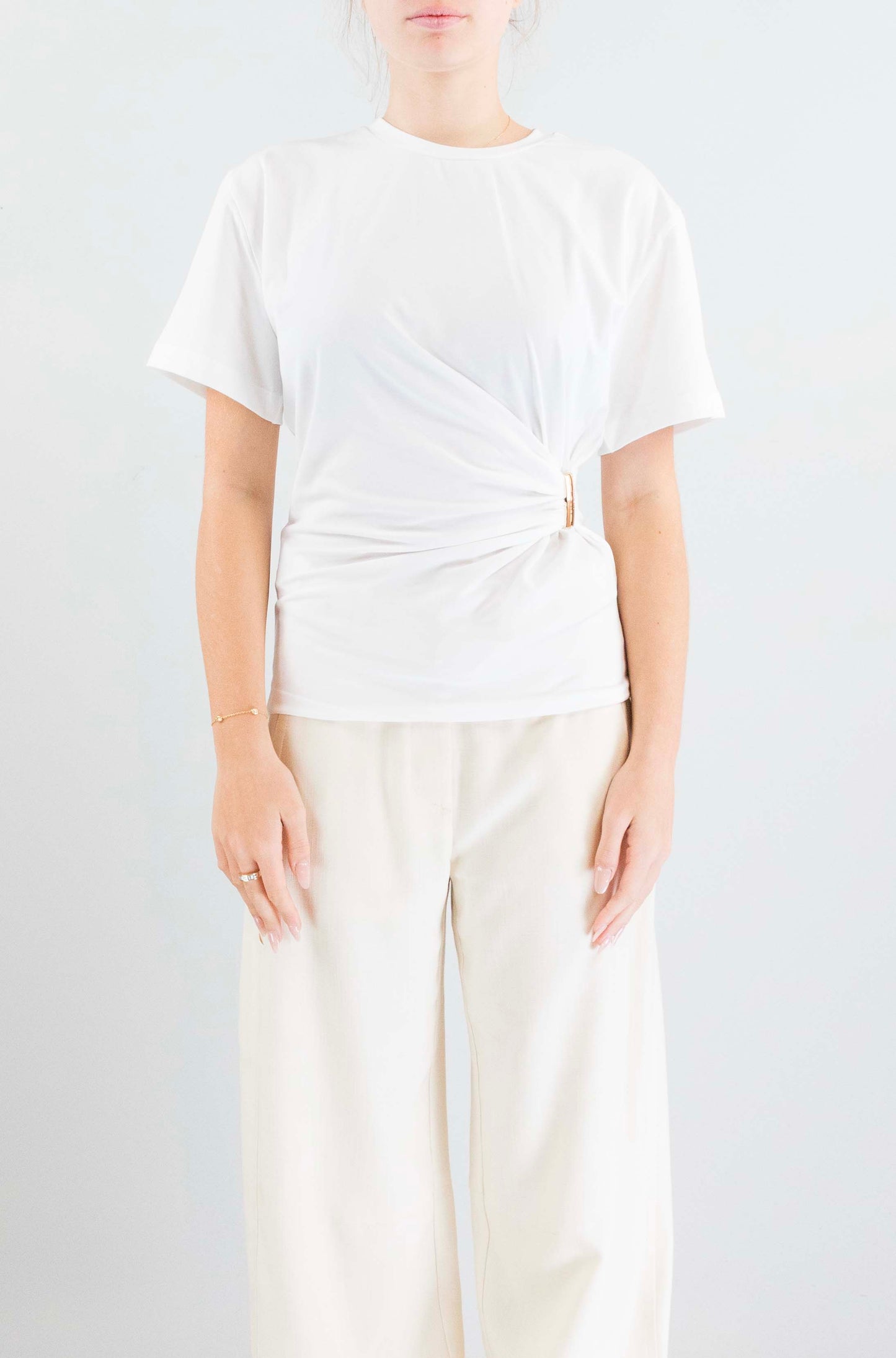 T-Shirt Pinko Bianco da Donna mary